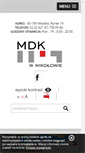 Mobile Screenshot of mdkmikolow.eu
